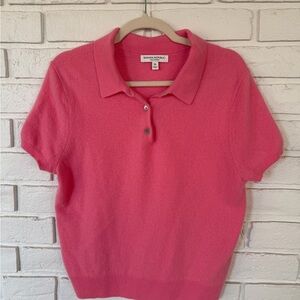 Banana Republic Pink Cashmere Sweater Top
